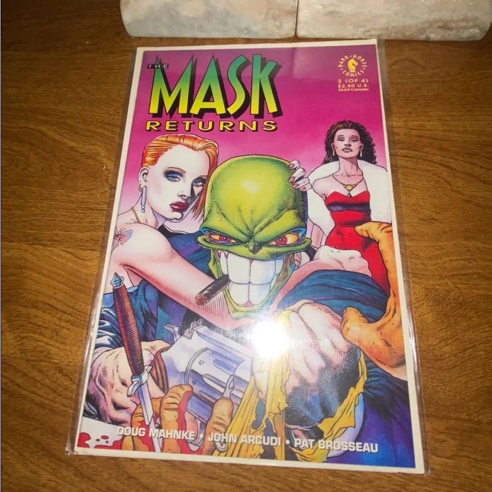 The mask returns comic #2 used